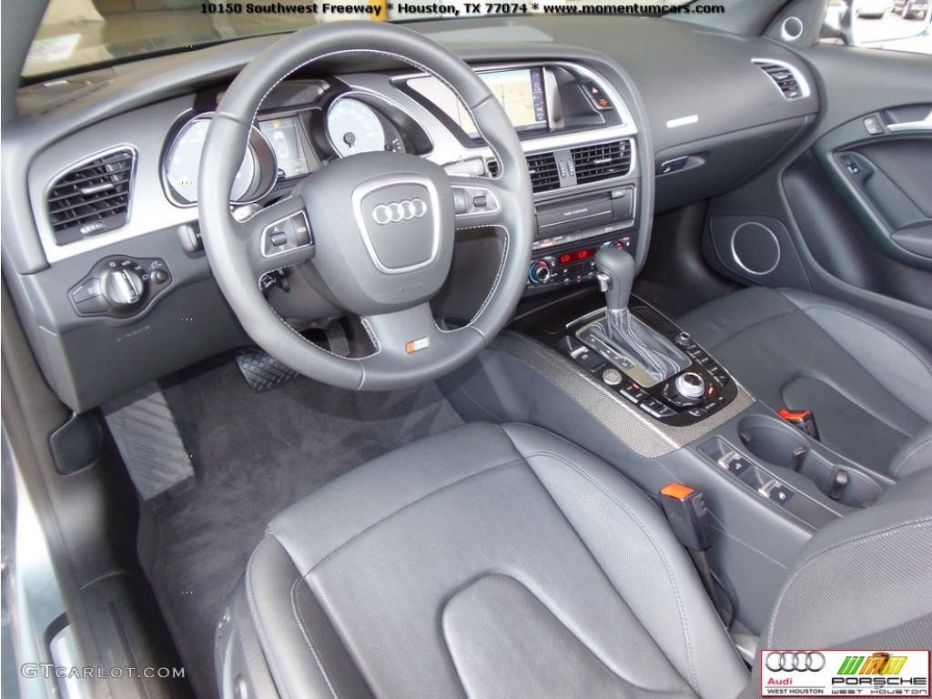 2011 S5 3.0 TFSI quattro Cabriolet - Quartz Grey Metallic / Black Silk Nappa Leather photo #14