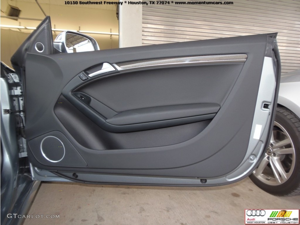 2011 S5 3.0 TFSI quattro Cabriolet - Quartz Grey Metallic / Black Silk Nappa Leather photo #28