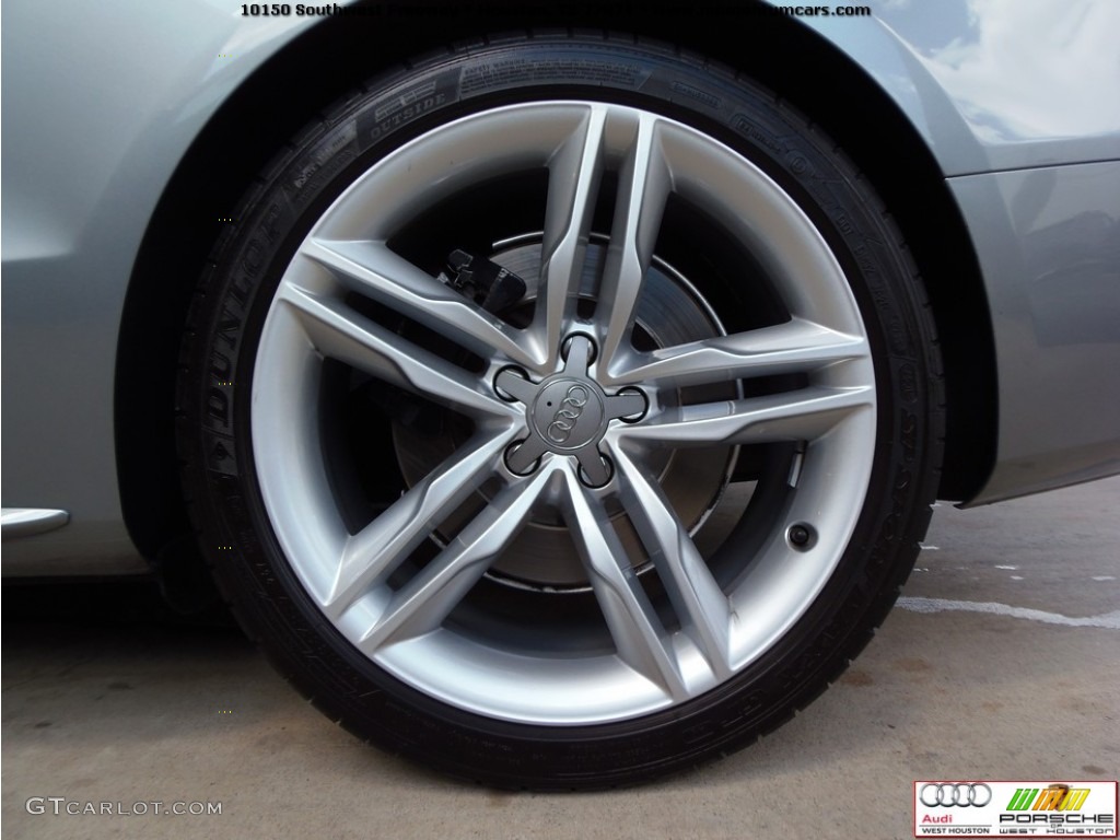 2011 S5 3.0 TFSI quattro Cabriolet - Quartz Grey Metallic / Black Silk Nappa Leather photo #31