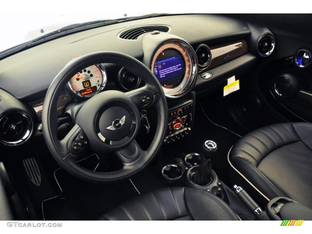 2012 Cooper S Clubman - British Racing Green II Metallic / Carbon Black Lounge Leather photo #17