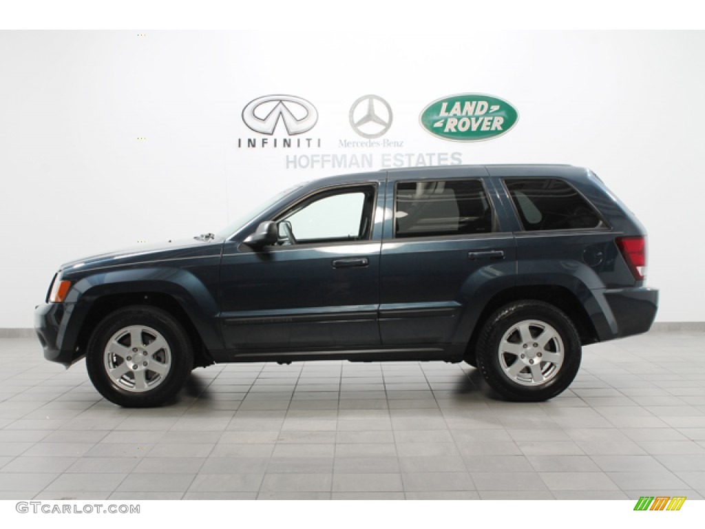 2008 Grand Cherokee Laredo 4x4 - Modern Blue Pearl / Dark Slate Gray photo #2