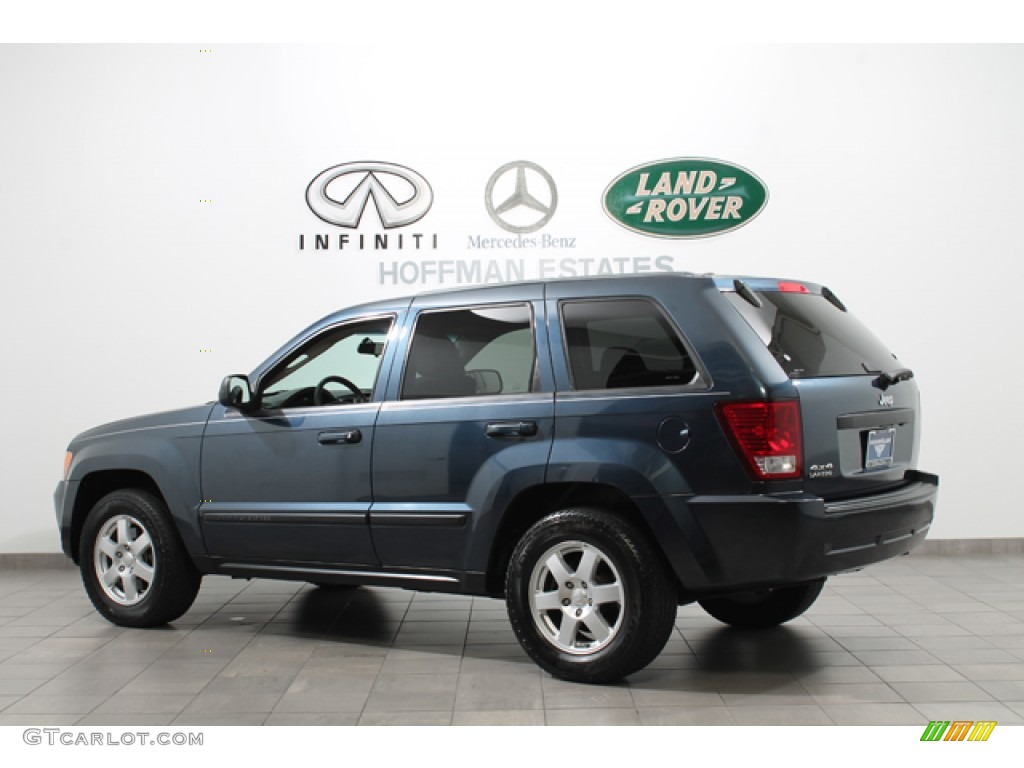 2008 Grand Cherokee Laredo 4x4 - Modern Blue Pearl / Dark Slate Gray photo #5