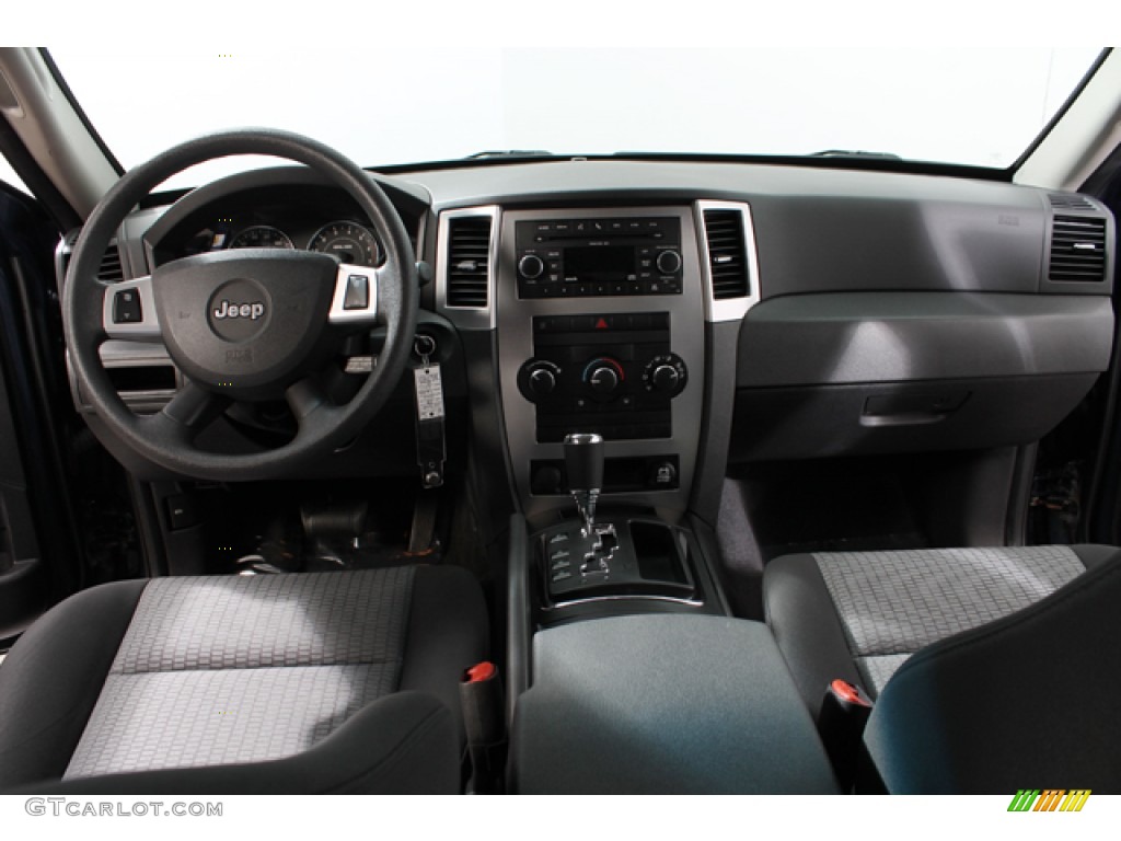2008 Grand Cherokee Laredo 4x4 - Modern Blue Pearl / Dark Slate Gray photo #6