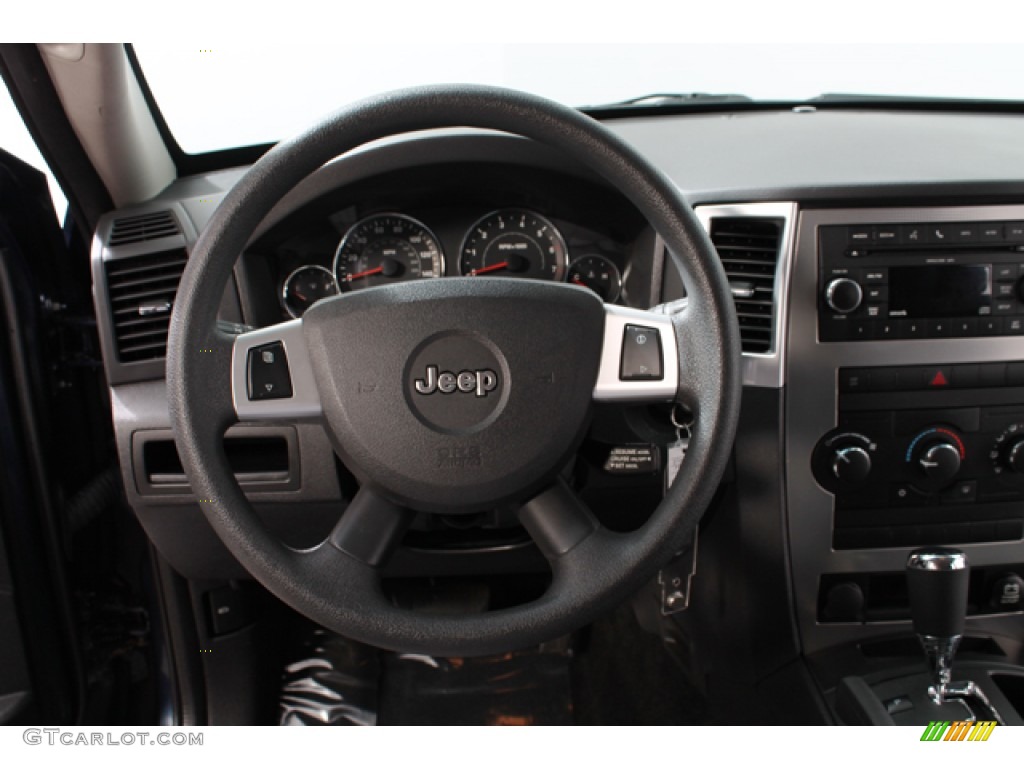 2008 Grand Cherokee Laredo 4x4 - Modern Blue Pearl / Dark Slate Gray photo #7