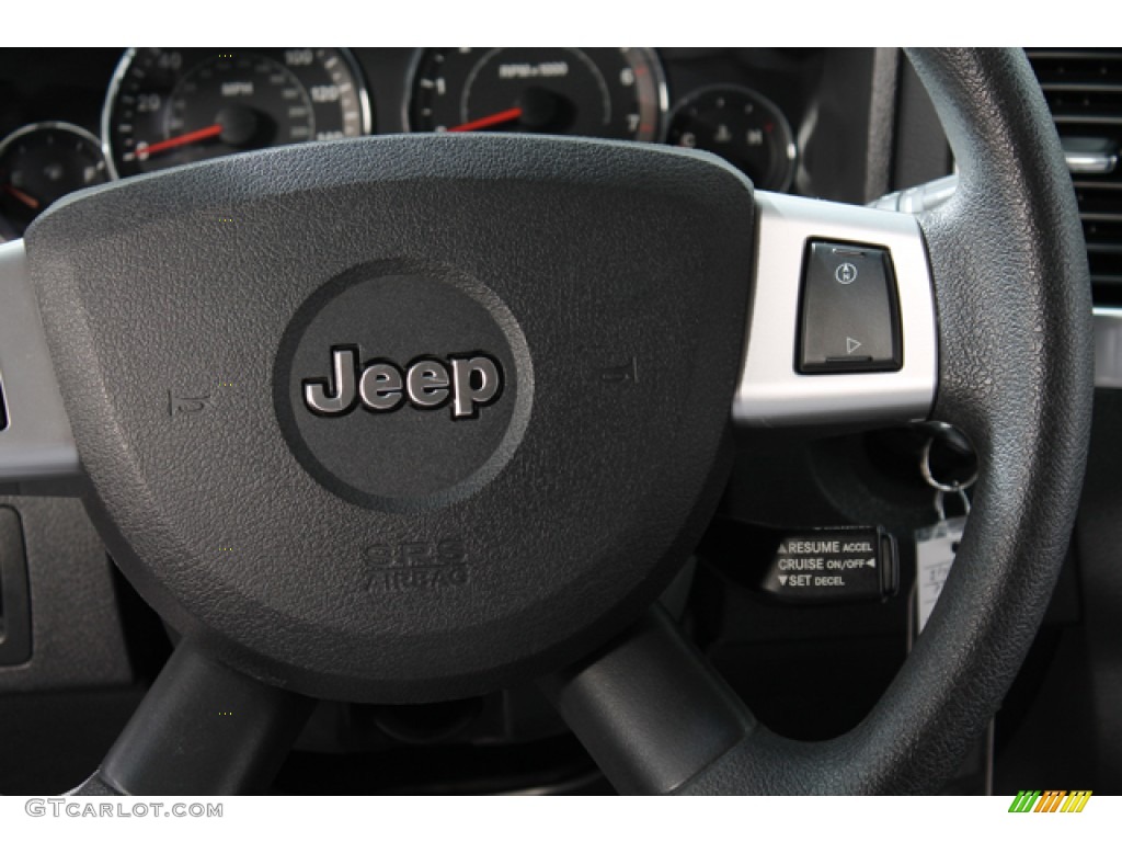 2008 Grand Cherokee Laredo 4x4 - Modern Blue Pearl / Dark Slate Gray photo #8