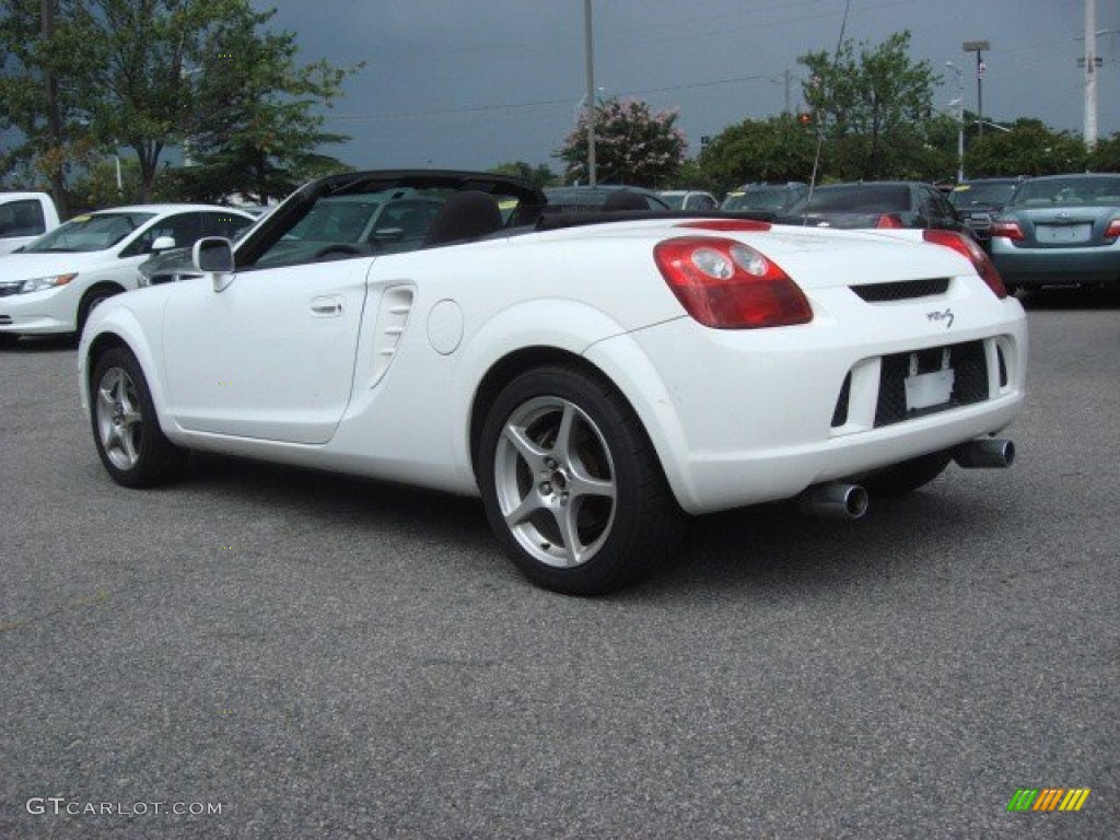 2003 MR2 Spyder Roadster - Super White / Gray photo #6