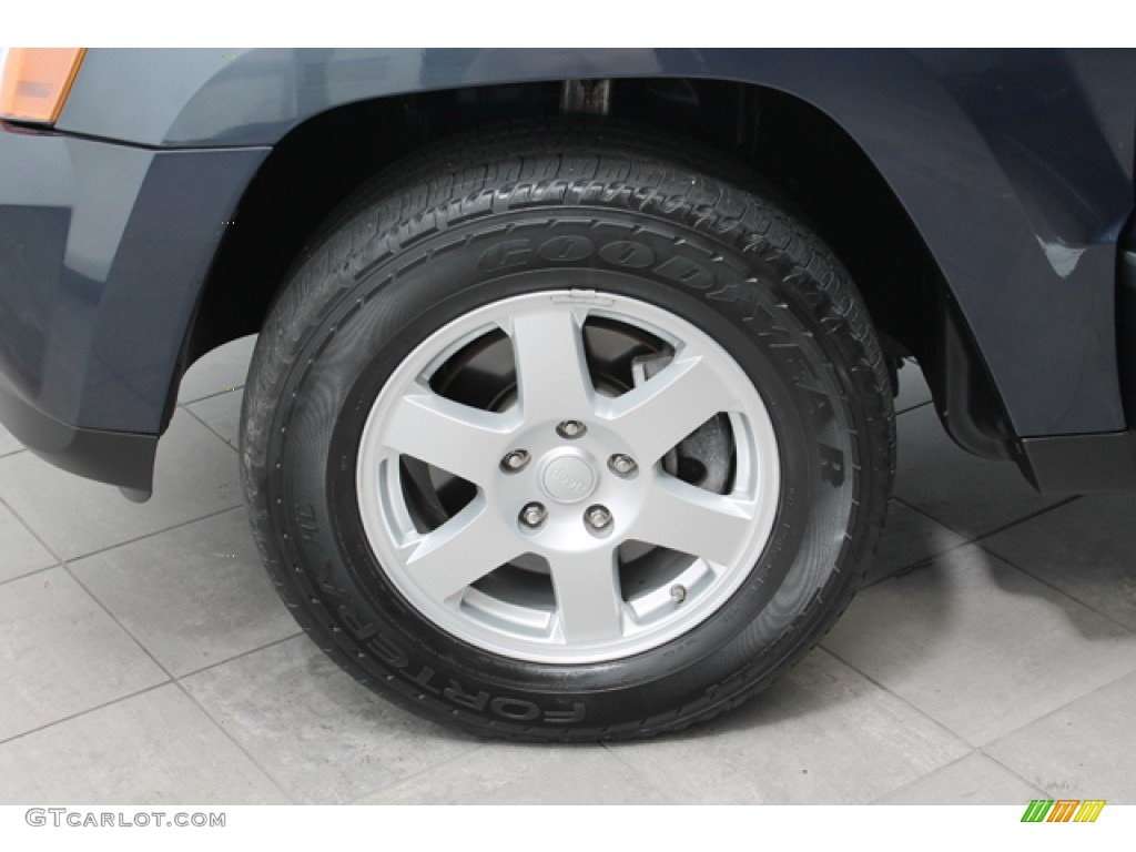 2008 Grand Cherokee Laredo 4x4 - Modern Blue Pearl / Dark Slate Gray photo #26