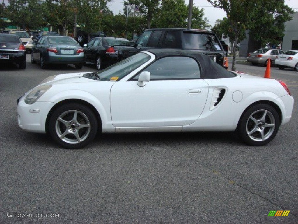 2003 MR2 Spyder Roadster - Super White / Gray photo #19