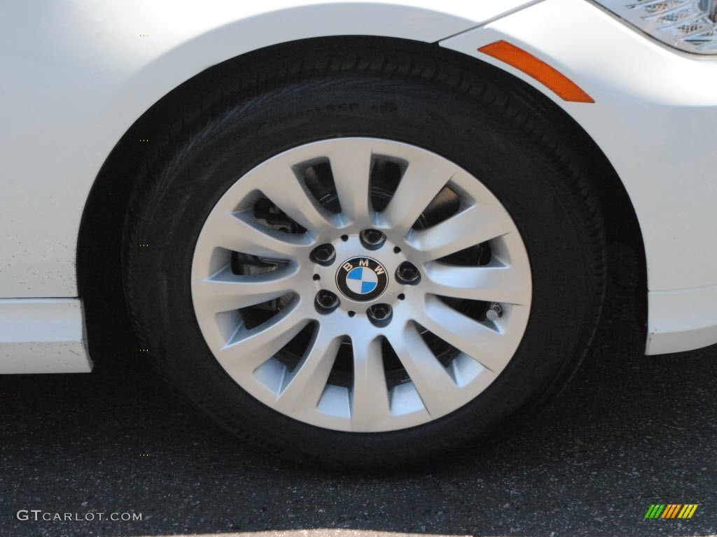 2009 3 Series 328i Sedan - Alpine White / Beige photo #2