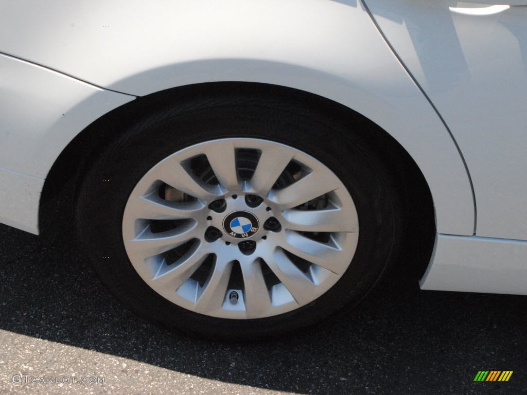 2009 3 Series 328i Sedan - Alpine White / Beige photo #7