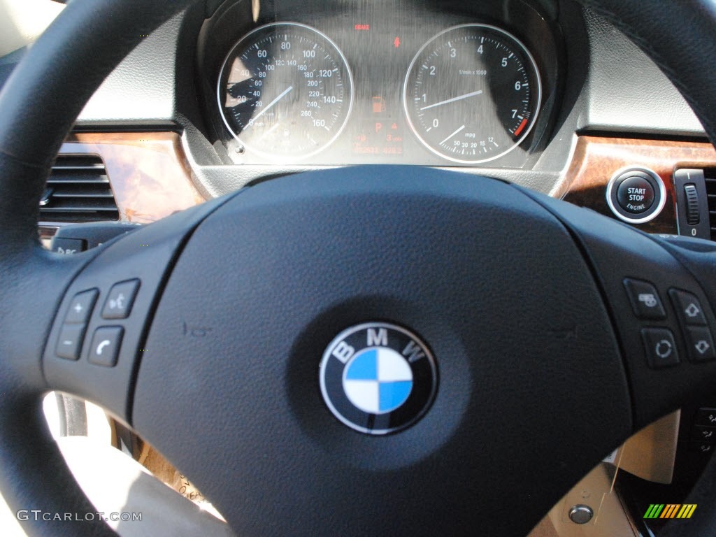 2009 3 Series 328i Sedan - Alpine White / Beige photo #20