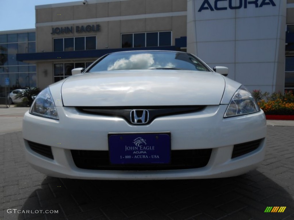 2003 Accord LX Coupe - Taffeta White / Ivory photo #2
