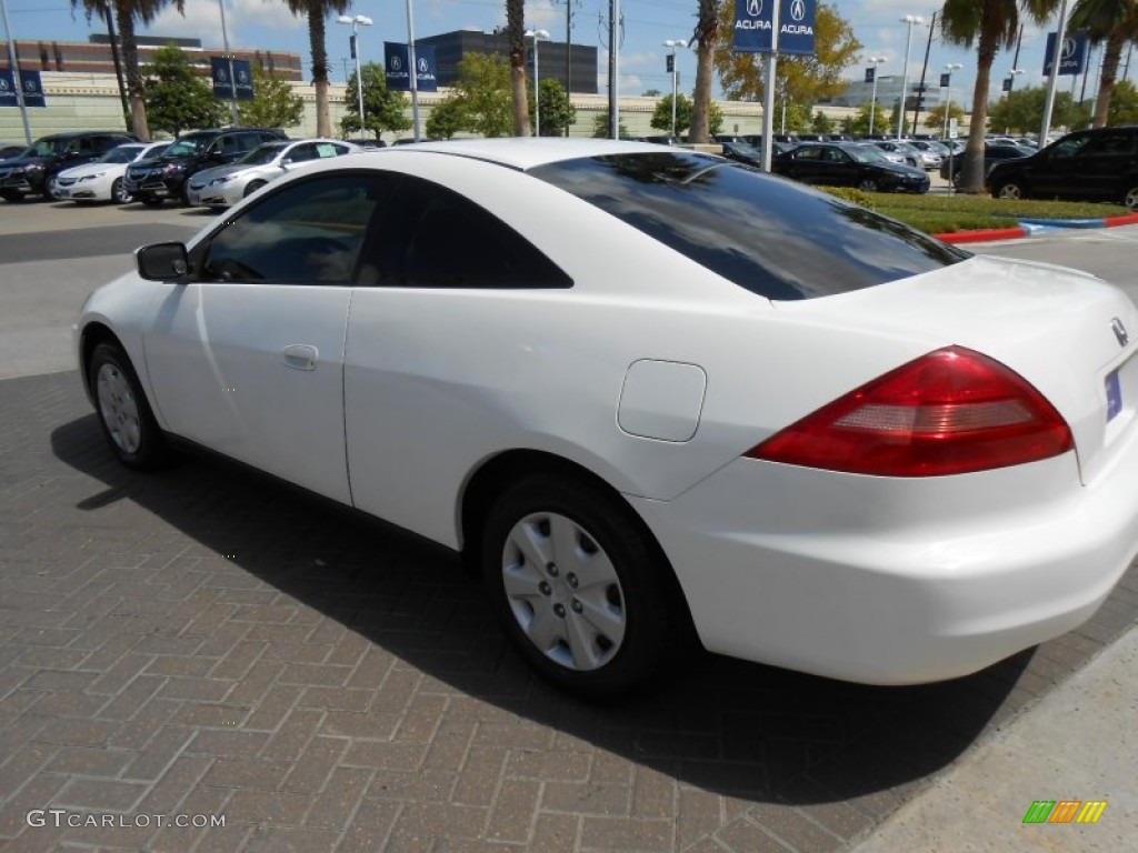 2003 Accord LX Coupe - Taffeta White / Ivory photo #4