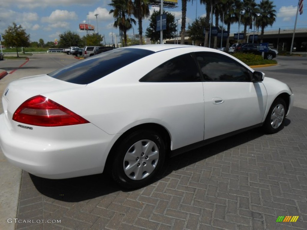2003 Accord LX Coupe - Taffeta White / Ivory photo #6