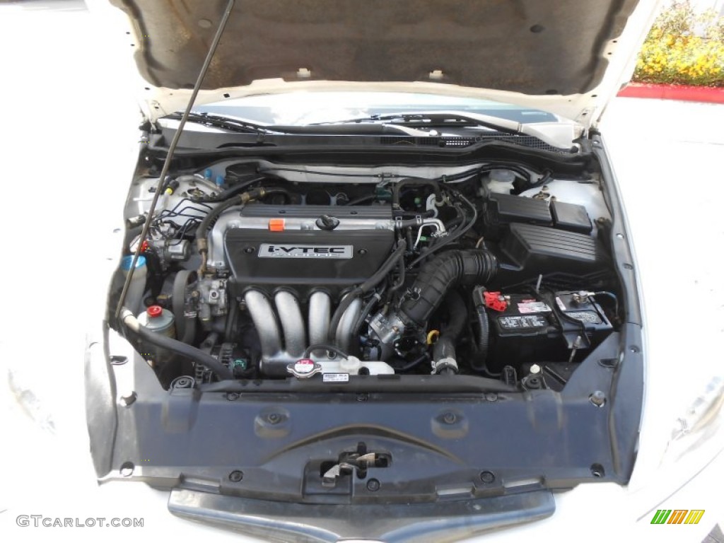 2003 Accord LX Coupe - Taffeta White / Ivory photo #7