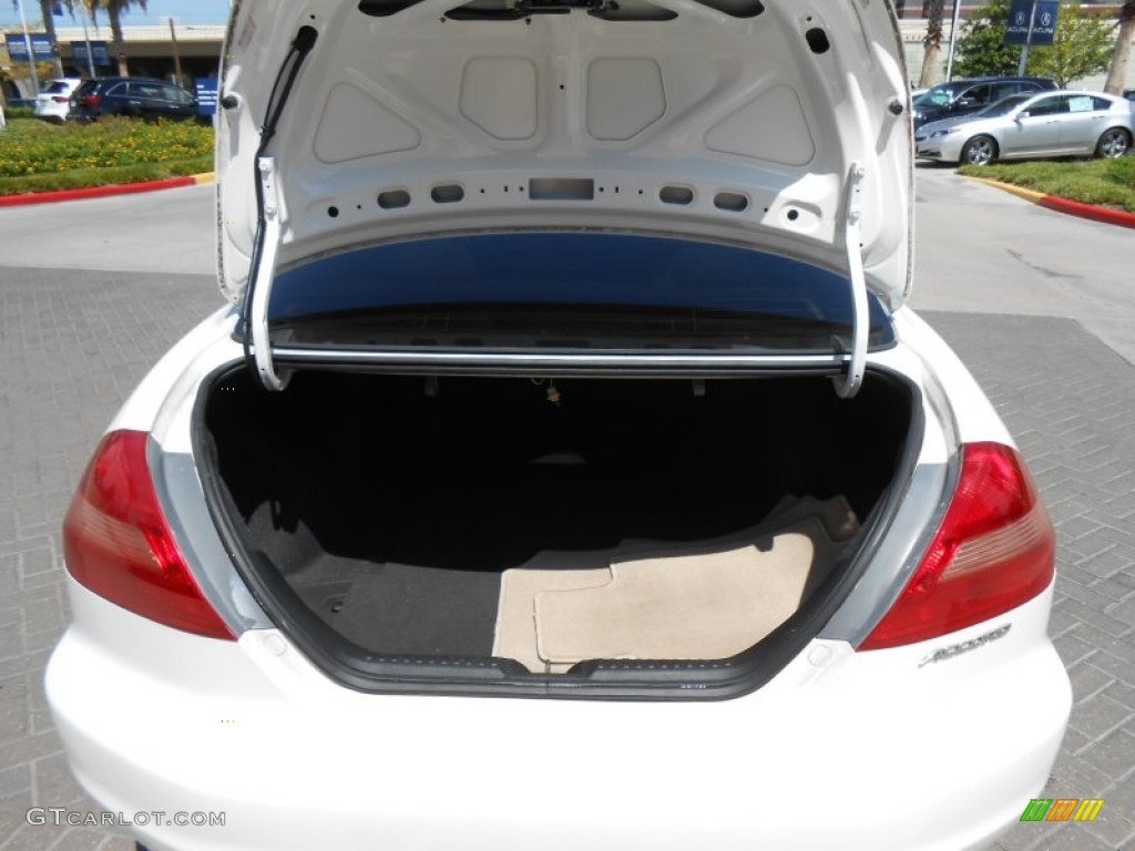 2003 Accord LX Coupe - Taffeta White / Ivory photo #9