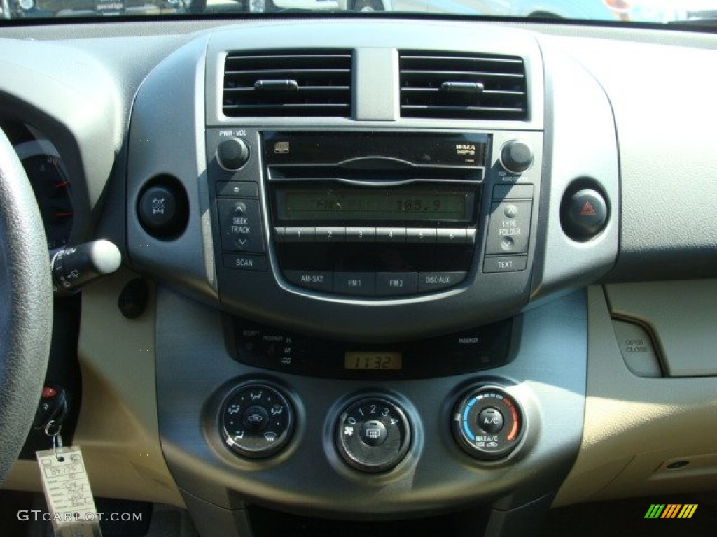 2010 RAV4 I4 4WD - Black / Sand Beige photo #11