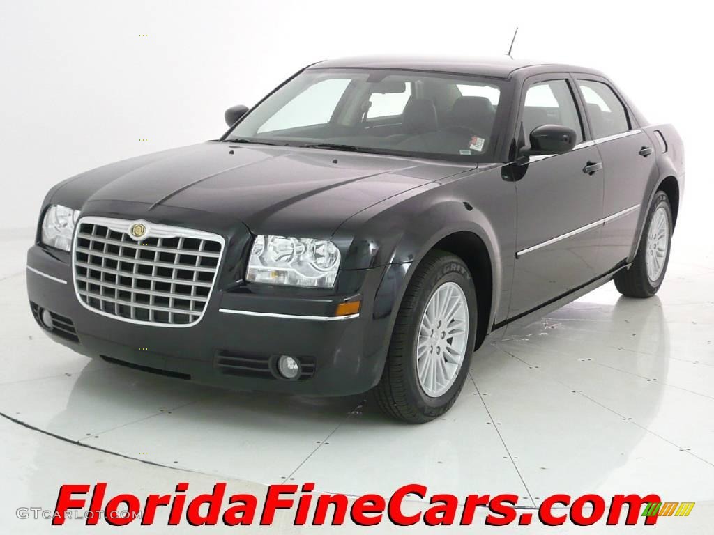 2008 300 Touring - Brilliant Black Crystal Pearl / Dark Slate Gray photo #1