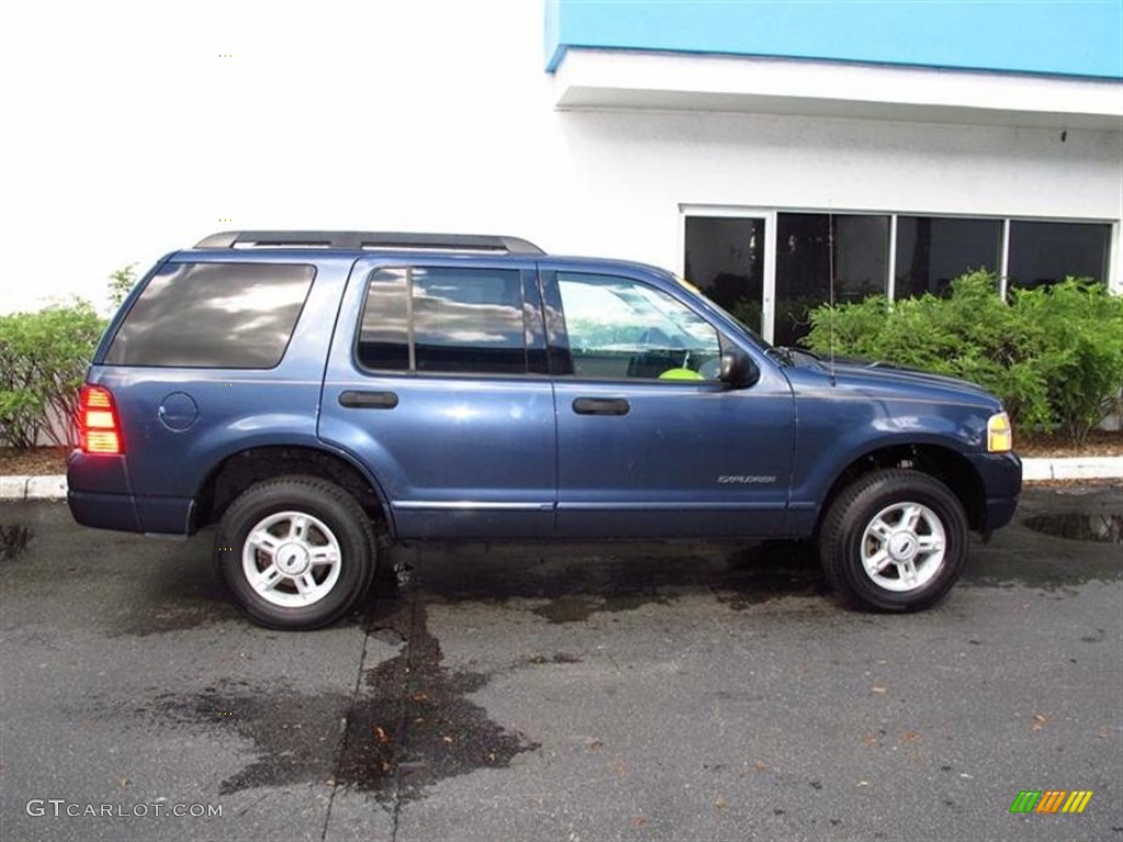 Medium Wedgewood Blue Metallic 2005 Ford Explorer XLT Exterior Photo #70520739