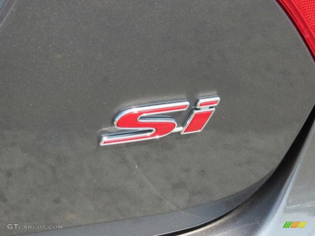 2011 Civic Si Sedan - Polished Metal Metallic / Black photo #32