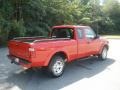 2003 Bright Red Ford Ranger XLT SuperCab  photo #3