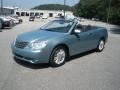 2009 Clearwater Blue Pearl Chrysler Sebring Touring Convertible  photo #12