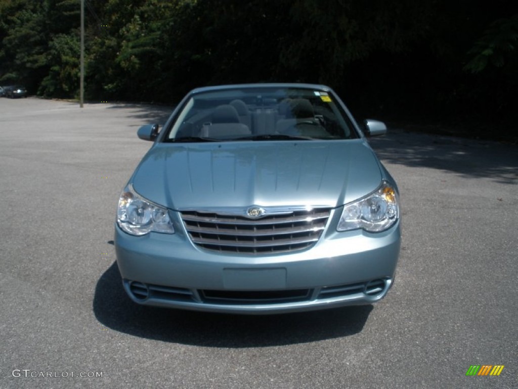 2009 Sebring Touring Convertible - Clearwater Blue Pearl / Dark Slate Gray photo #13