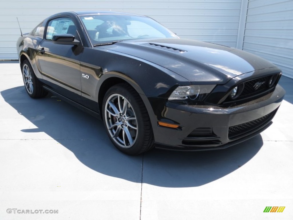Black 2013 Ford Mustang GT Coupe Exterior Photo #70522368