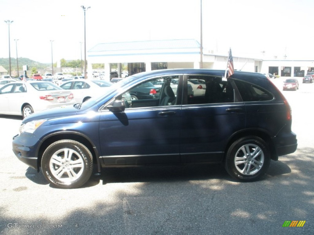 2011 CR-V EX - Royal Blue Pearl / Gray photo #12