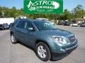 Silver Green Metallic 2009 GMC Acadia SLE AWD