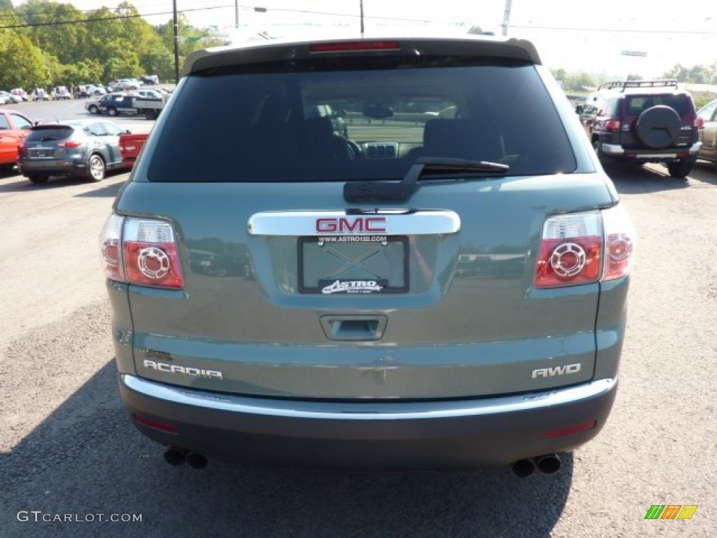 2009 Silver Green Metallic GMC Acadia SLE AWD 70474715 Photo 6