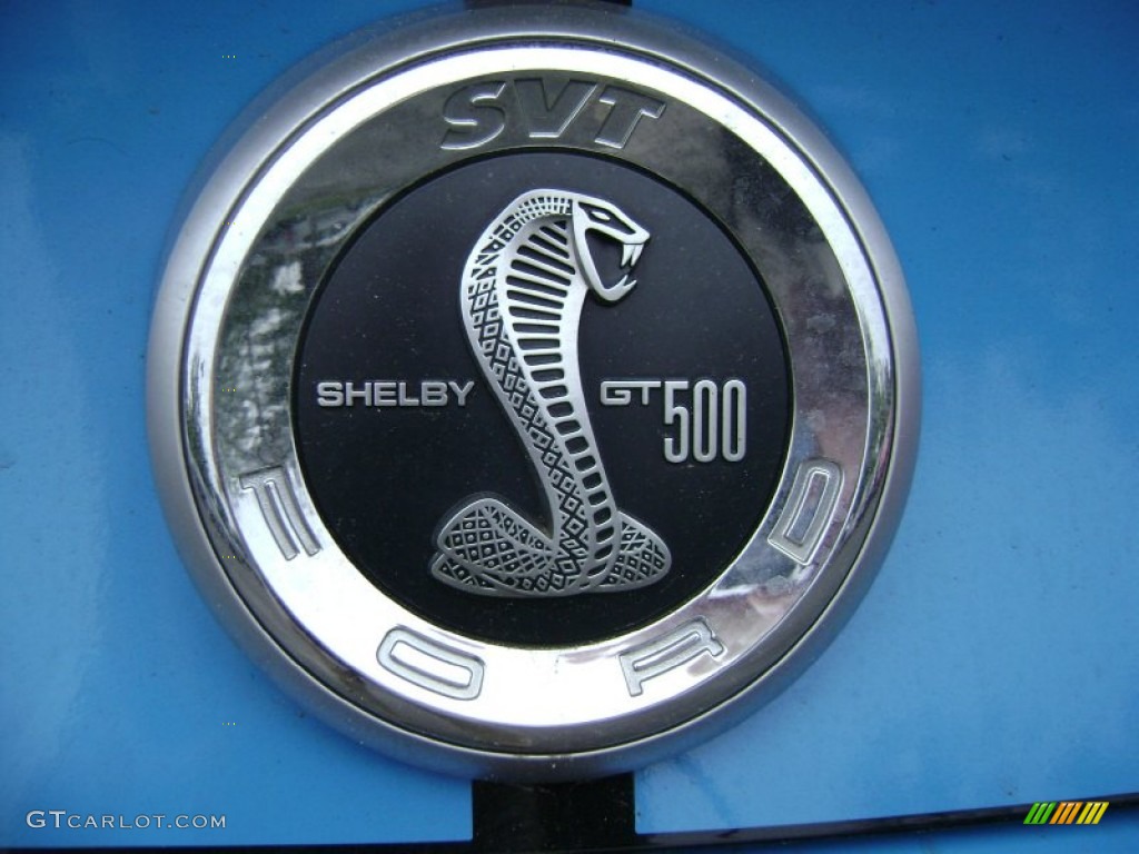 2011 Ford Mustang Shelby GT500 Coupe Marks and Logos Photo #70525725