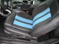 Charcoal Black/Grabber Blue 2011 Ford Mustang Shelby GT500 Coupe Interior Color