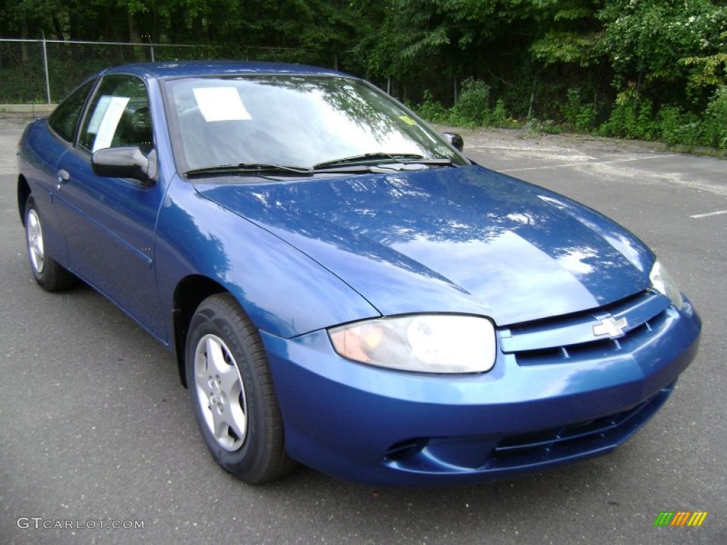 2004 Cavalier Coupe - Arrival Blue Metallic / Neutral photo #3