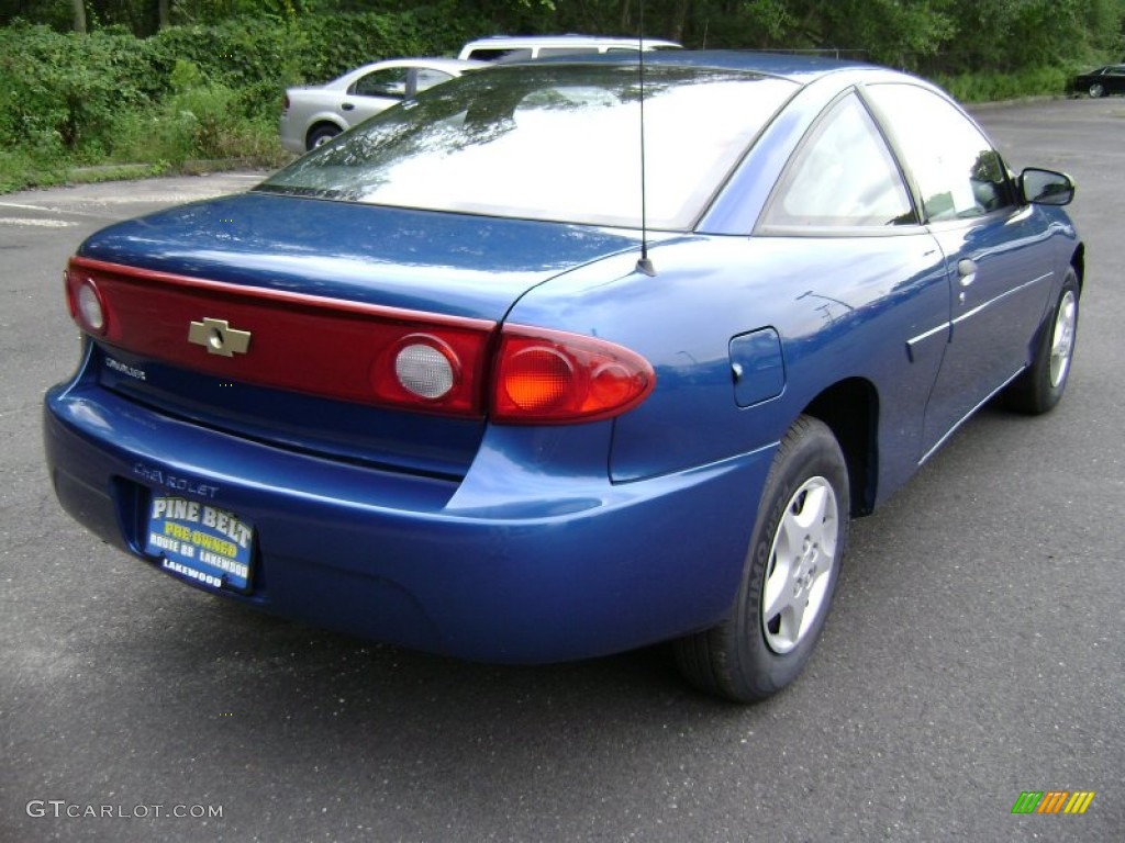 2004 Cavalier Coupe - Arrival Blue Metallic / Neutral photo #4