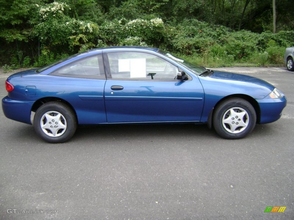2004 Cavalier Coupe - Arrival Blue Metallic / Neutral photo #7