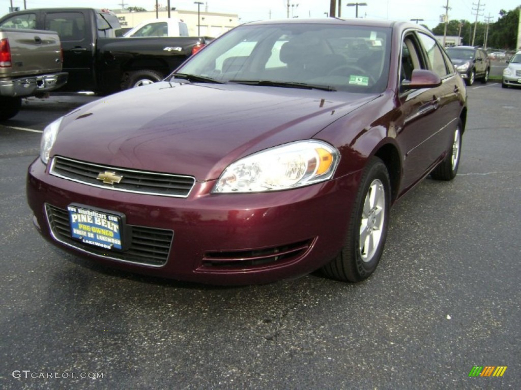 2007 Impala LT - Bordeaux Red / Ebony Black photo #1
