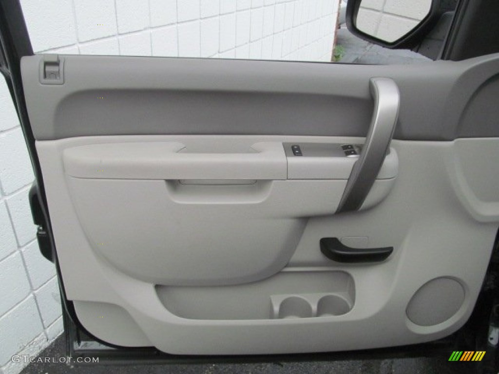 2012 Chevrolet Silverado 1500 LT Regular Cab 4x4 Light Titanium/Dark Titanium Door Panel Photo #70527270