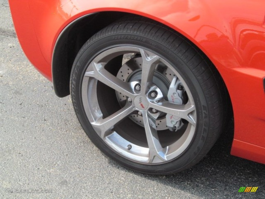 2012 Chevrolet Corvette Grand Sport Convertible Wheel Photo #70527996