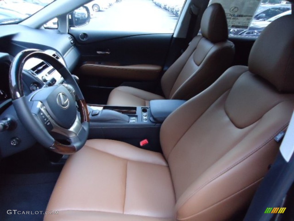 2013 RX 350 AWD - Fire Agate Pearl / Saddle Tan/Espresso Birds Eye Maple photo #10