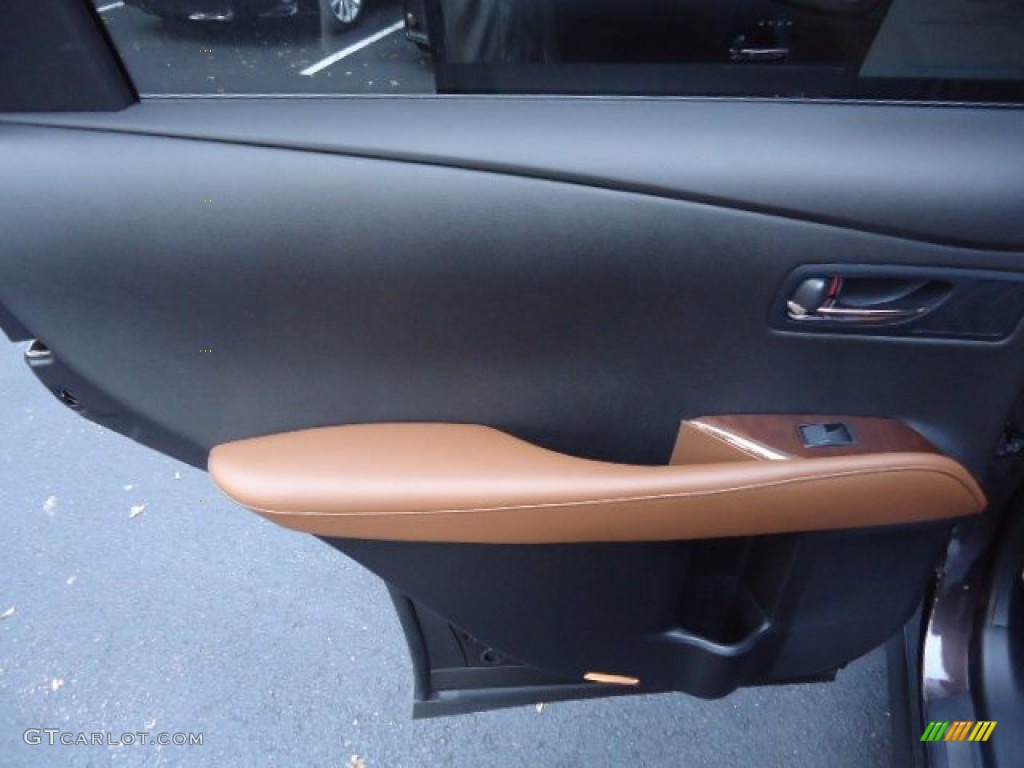 2013 RX 350 AWD - Fire Agate Pearl / Saddle Tan/Espresso Birds Eye Maple photo #12