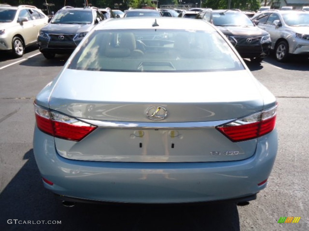 2013 ES 350 - Cerulean Blue Metallic / Parchment photo #3