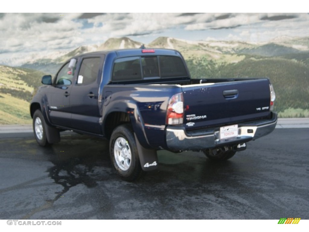 2012 Tacoma V6 SR5 Double Cab 4x4 - Nautical Blue Metallic / Graphite photo #2