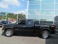 2010 Onyx Black GMC Sierra 1500 SLE Extended Cab 4x4  photo #2