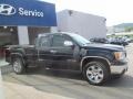 2010 Onyx Black GMC Sierra 1500 SLE Extended Cab 4x4  photo #6