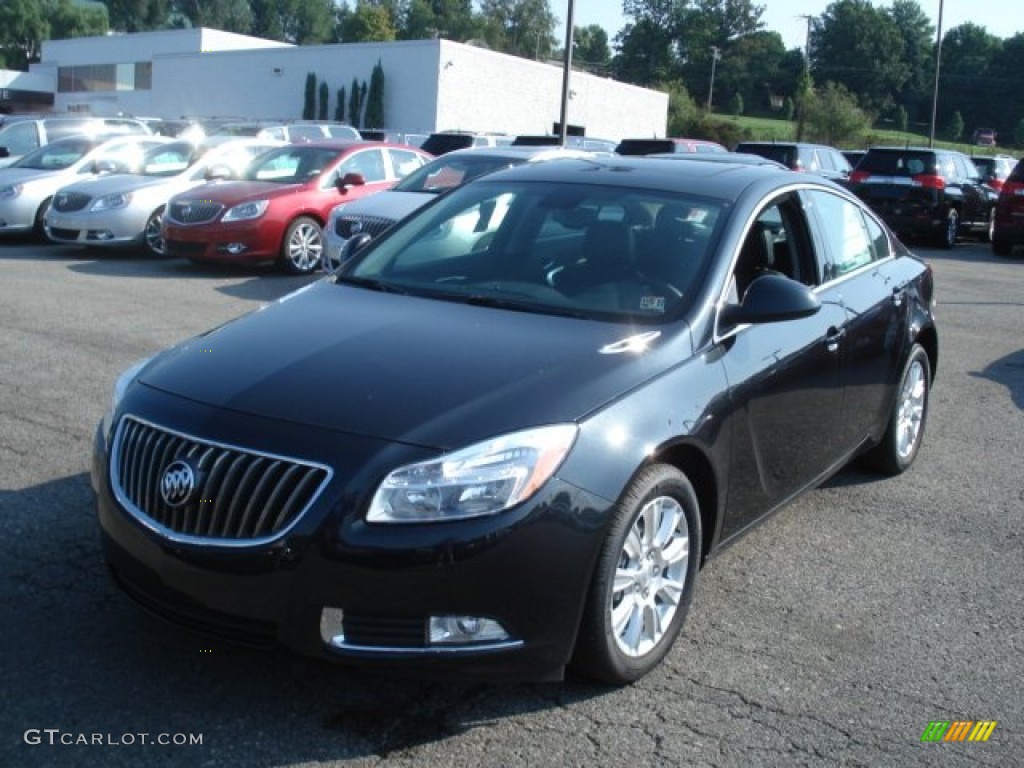 Black Onyx 2012 Buick Regal Standard Regal Model Exterior Photo #70530738