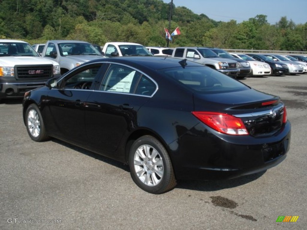 Black Onyx 2012 Buick Regal Standard Regal Model Exterior Photo #70530793