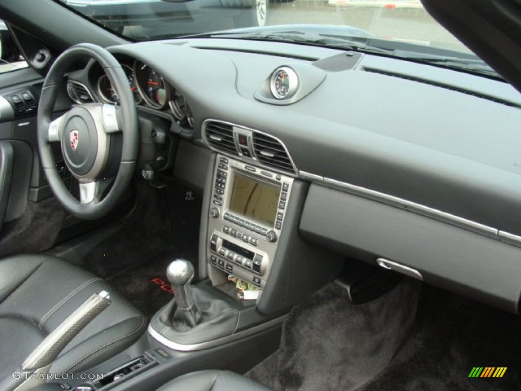 2008 911 Carrera 4S Cabriolet - Black / Black photo #26