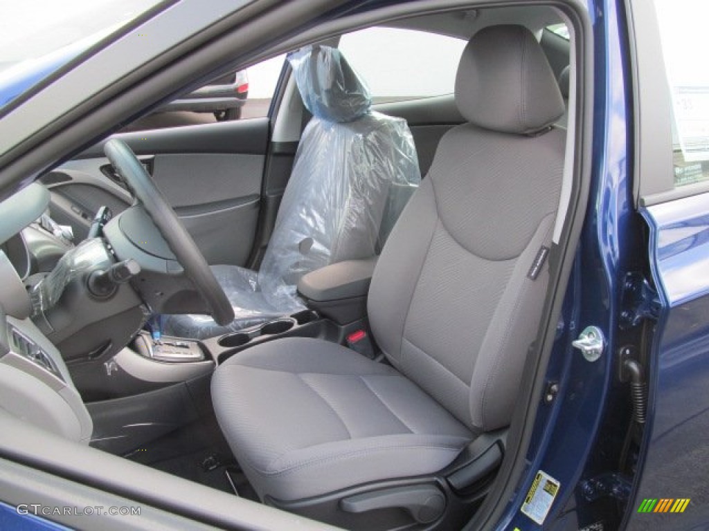 2013 Elantra GLS - Atlantic Blue / Gray photo #5