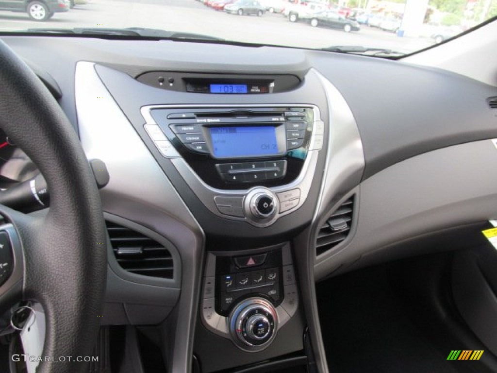 2013 Elantra GLS - Atlantic Blue / Gray photo #8